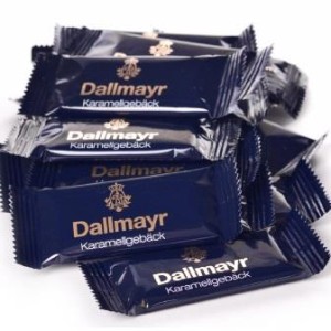 Dallmayr Карамелени бисквитки индивидуално  опаковани 300 бр. в кашон
